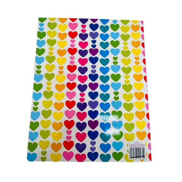 COPY - Lisa Frank Queen of Color NOS 2 pocket School Folders Portfolio - Picture 8 of 15